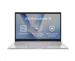 ASUS Vivobook 14 X1404VA-EB2175WZ, Core 5-120U , 14.0˝ 1920 x 1080 FHD, UMA, 8GB, SSD 512GB, W11H, bez AC adap