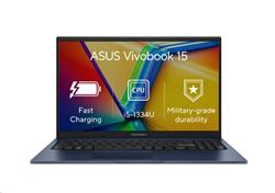 ASUS Vivobook 15 X1504VA-NJ1719W, i5-1334U, 15.6˝ 1920 x 1080 FHD, UMA, 16GB, SSD 512GB, W11H, modry, myš