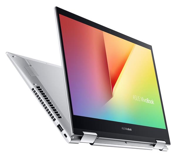 ASUS VivoBook Flip TP470EA-EC551W, i5-1135G7, 14.0˝ 1920x1080 FHD/Touch, UMA, 16GB, SSD 1TB, W11H strieborny