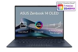 ASUS Zenbook 14 UX3405MA-OLED495X, Intel Ultra 9 - 185H, 14.0˝ 2880x1800/Touch, UMA, 32GB, SSD 1TB, W11Pro NumPad TPM