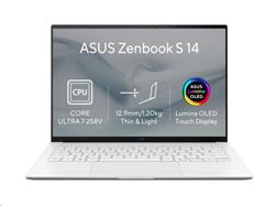 ASUS Zenbook S14 UX5406SA-OLED720XZ, Ultra 7 258V, 14.0˝ 2880 x 1800/Touch, UMA, 32GB, SSD 512GB, W11Pro TOPS 47, bez AC