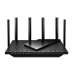 AX5400 Dual-Band Wi-Fi 6 Router SPEED: 574 Mbps at 2.4 GHz + 4804 Mbps at 5 GHz SPEC: 6× Antennas, 1× 2.5 Gbps WAN/LAN
