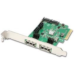 AXAGO PCES-SH4 PCIe 2-Lane radič 4x int./2x ext. SATA 6G