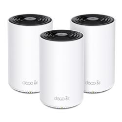 AXE5400 Whole Home Mesh Wi-Fi 6E System(Tri-Band) SPEED: 574 Mbps at 2.4 GHz + 2402 Mbps at 5 GHz + 2402 Mbps at 6 GHz S