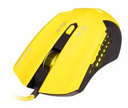 C-Tech hráčska myš Cronus (GM-02Y), žlto podsvietená, 2400DPI, USB