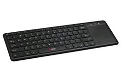 C-TECH WLTK-01. Bezdrôtová klávesnica s touchpadom čierna USB