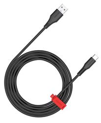 Canyon AC18, 1.2 m kábel, USB-A / USB-C, čierny