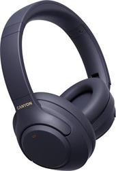 Canyon BTHS-6, OnRiff 6 Bluetooth bezdrôtové slúchadlá, ANC aktívne potláčanie hluku, USB-C nabíjanie, modré