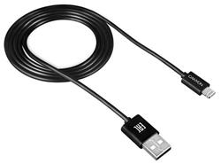 Canyon CFI-1, 1m kábel Lightning/USB, bez Apple certifikácie MFi, čierny