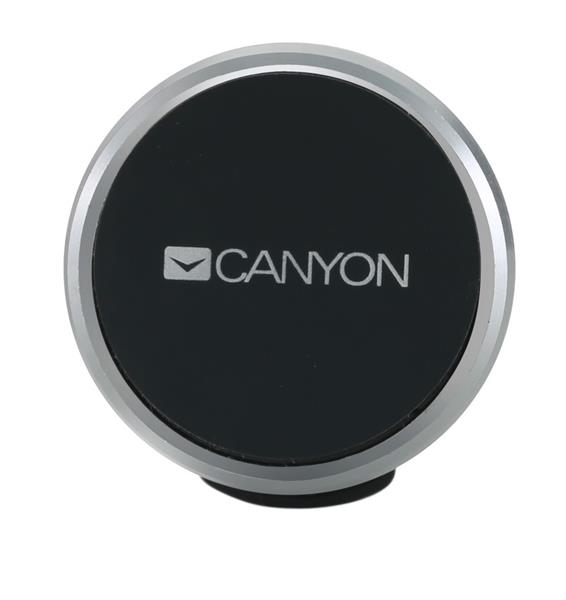 Canyon CH-4, magnetický držiak pre smartfóny s uchytením do mriežky ventilátora automobilu s polohovaním 360°