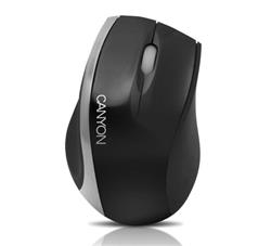 Canyon CNR-MSO01NS, optická myš, USB, čierno-strieborná, 800 dpi