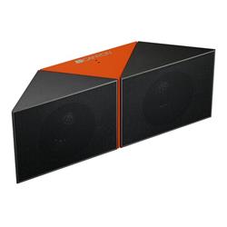 Canyon CNS-CBTSP4BO Bluetooth 4.1 reproduktor, Stereo, 3.5mm miniJack, microUSB, microSD, akum., oranžovo - čierny