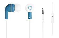 Canyon CNS-CEP03BL štýlové slúchadlá do uší, pre smartfóny, integrovaný mikrofón a ovládanie, modré