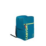 Canyon CNS-CSZ02DGN01, batoh na notebook - palubovka, do veľkosti 15,6", mechanizmus proti zlodejom, 20l, modro-žltý