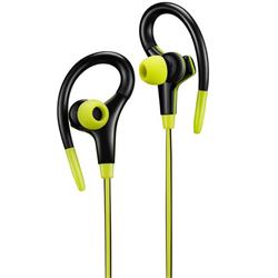 Canyon CNS-SEP2L slúchadlá do uší pre športovcov, integrovaný mikrofón a ovládanie, háčik za ucho, žlté