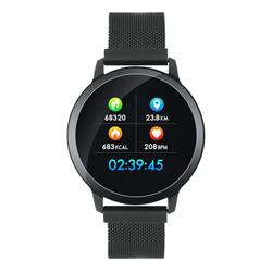 Canyon CNS-SW71BB smart hodinky, Bluetooth, farebný LCD displej 1.22´´, vodotesné IP 68, multišport režim, 2 náramky: či