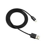 Canyon MFI-1, 1 m kábel Lightning/USB, MFI schválený Apple, čierny