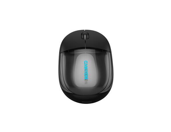 Canyon OnClick 24, 2v1 bezdrôtová optická myš Bluetooth / 2.4 GHz, 1.200 dpi, akumulátor 5.000 mAh, čierna