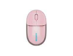 Canyon OnClick 24, 2v1 bezdrôtová optická myš Bluetooth / 2.4 GHz, 1.200 dpi, akumulátor 5.000 mAh, ružová