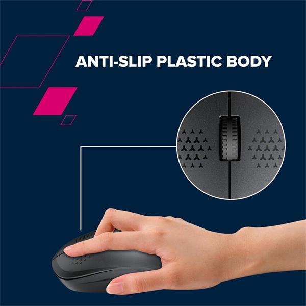 Canyon OnClick W04, Bluetooth optická myš, 1200 dpi, 3 tlač, 1x AA, úspora energie, biela