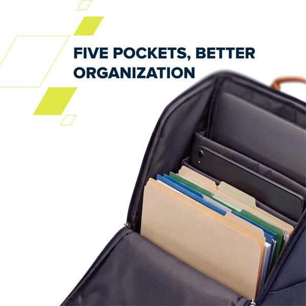 Canyon OnPack E01, ekologický batoh na notebook do 15,6", vodeodolný, z recyklovaných materiálov, tmavomodrý
