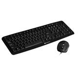 Canyon SET-1, USB combo - plnohodnotná klávesnica, SK/CZ + obojručná myš 1.000 dpi