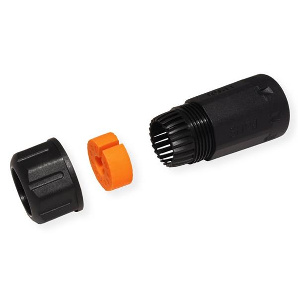 Chránička "SPOJKA" RJ45 Cat.6a vodeodolná prachuvzdorná IP68 INDUSTRIAL