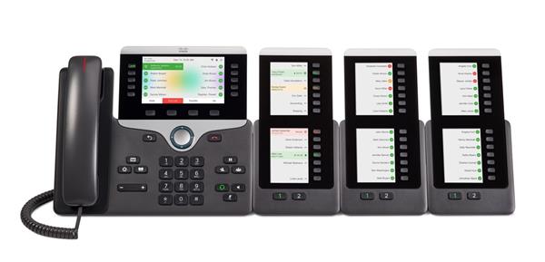 Cisco IP Phone 8861, MPP Firmware, Charcoal