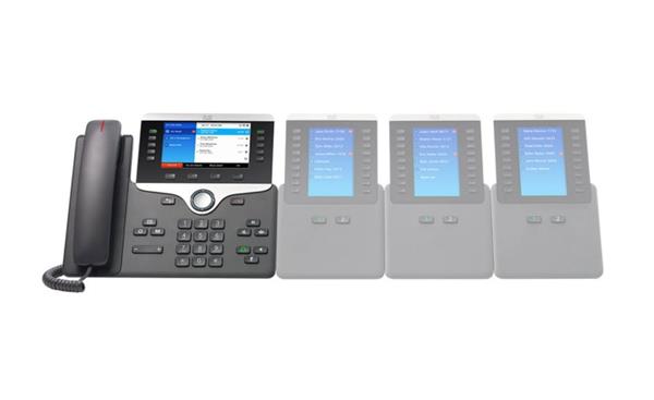 Cisco IP Phone 8861, MPP Firmware, Charcoal