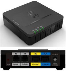 Cisco SB SPA122 Phone Adapter with Router