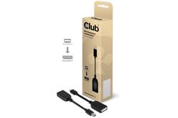 Club3D Mini DisplayPort™ to DisplayPort™ Passive Adapter