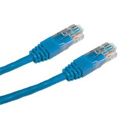 CNS patch kábel Cat5E, UTP - 2m , modrý
