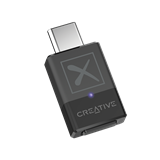 Creative BT-W5, inteligentný Bluetooth® zvukový vysielač 5.3 s technológiou aptX Adaptive