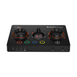 Creative Sound Blaster GC7, zvuková karta, DA prevodník a zosilňovač pre herné konzoly, progr. tlač,Super X-FI, externá