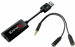Creative Sound BlasterX G1, 7.1 zvuková karta, slúchadlový zosilňovač, USB, externá