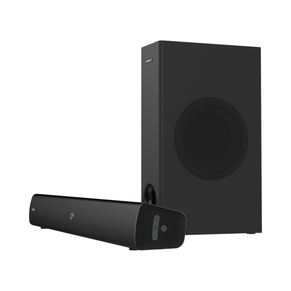 Creative STAGE V2, Bluetooth 2.1 zvuková lišta soundbar so subwooferom, pod TV / monitor