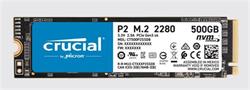 Crucial P2 500GB SSD, M.2 2280, NVMe PCIe Gen3 x4, r2300MB/s, w940MB/s