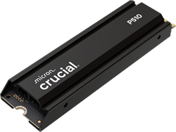 Crucial P510 1TB SSD PCIe 5.0 NVMe M.2 2280, r11000MB/s, w9500MB/s, s chladičom
