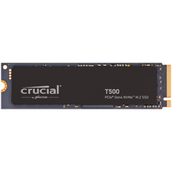 Crucial T500 2TB SSD, M.2 2280, NVMe PCIe Gen4, r7400MB/s, w7000MB/s