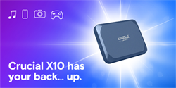 Crucial X10 2TB Portable SSD, USB 3.2, r2100MB/s