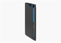 Cygnett ChargeUp Polymer Digital Powerbank 6.000mAh, dual USB/2.1A, pre smartfóny a tablety, čierno-modrá