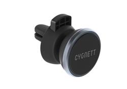 Cygnett MagMount, auto-držiak pre smartfóny s magnetickým uchytením prístroja a nasadením do mriežky ventilátora.