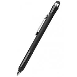 Cygnett StyleWriter, štýlový stylus s odolným hrotom z metalického úpletu, s gulôčkovým perom, čierny