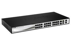 D-Link DES-1210-28 24-port 10/100 Smart Switch + 2x SFP + 2x Gb