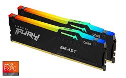 DDR 5.... 16GB . 5600MHz. CL36 FURY Beast Black RGB Kingston AMD EXPO (2x8GB)