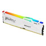 DDR 5.... 16GB . 6400MHz. CL32 FURY Beast White RGB Kingston XMP/EXPO
