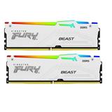 DDR 5.... 64GB . 6000MHz. CL36 FURY Beast White RGB Kingston XMP/EXPO (2x32GB)