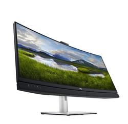 Dell 34 Curved Video Conferencing Monitor - /P3424WE/34,14"/IPS/3440x1440/60Hz/5ms/Black/3R
