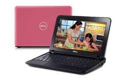 DELL Inspiron Mini 1018 ATOM N455 (1,66G) 10,1" LED UMA 1GB 250GB Cam WL W7Starter PINK
