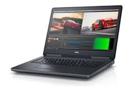 Dell Precision 7720 17" FHD i7-6820HQ 16G 256GB+1TB P3000-6G Thb W/BT W7P+W10P 3Y PS